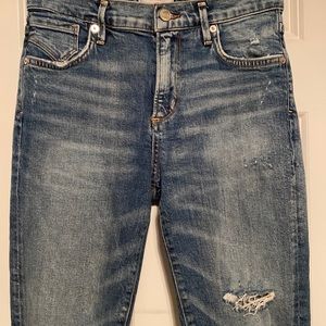 Agolde like new hi rise skinny distressed jean Sophie hi rise jean